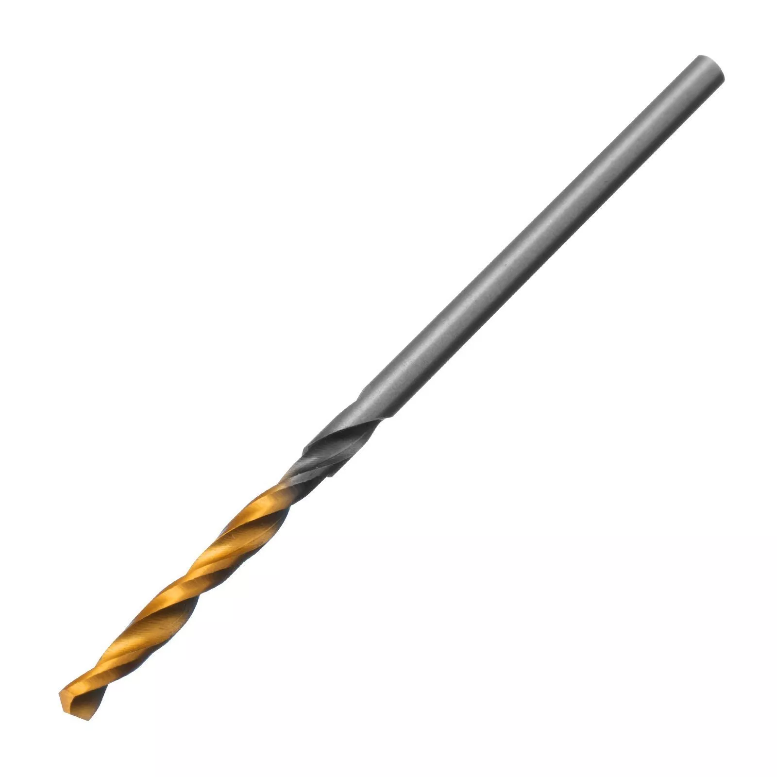 Сверло спиральное по металлу 2 x 49 мм, Р6М5, Golden Tip , 2шт. Denzel
