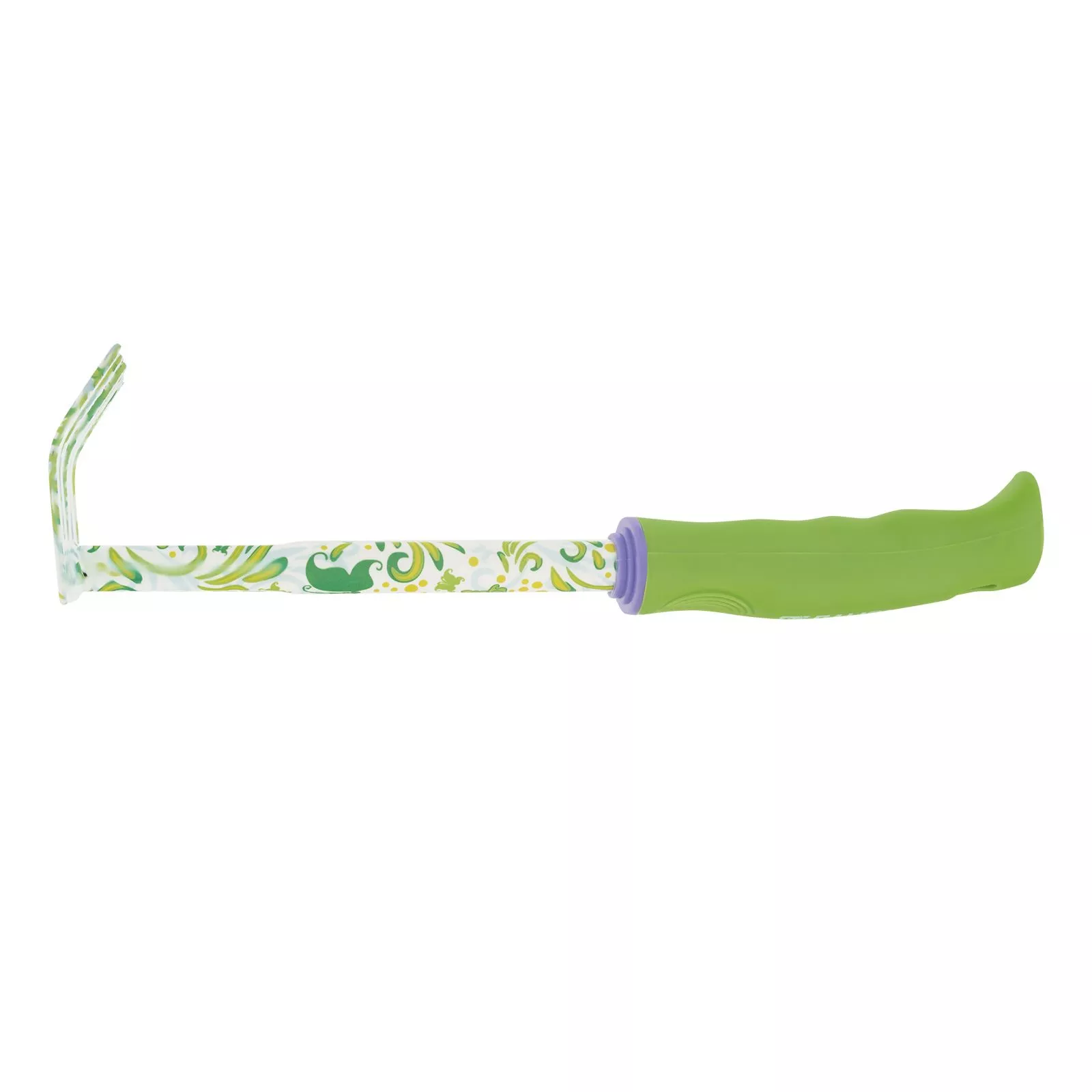 Грабли 5 - зубые, 85 х 310 мм, стальные, пластиковая рукоятка, Flower Green, Palisad