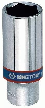 Головка торцевая глубокая шестигранная 3/8", 14 мм KING TONY 323514M