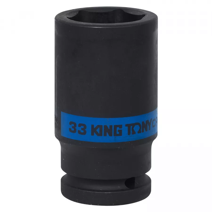 Головка торцевая ударная глубокая шестигранная 3/4", 33 мм KING TONY 643533M