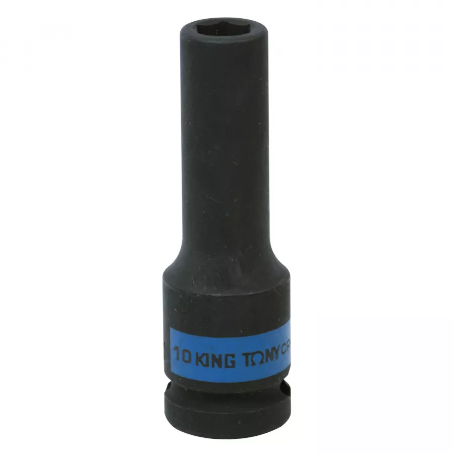 Головка торцевая ударная глубокая шестигранная 1/2", 10 мм KING TONY 443510M