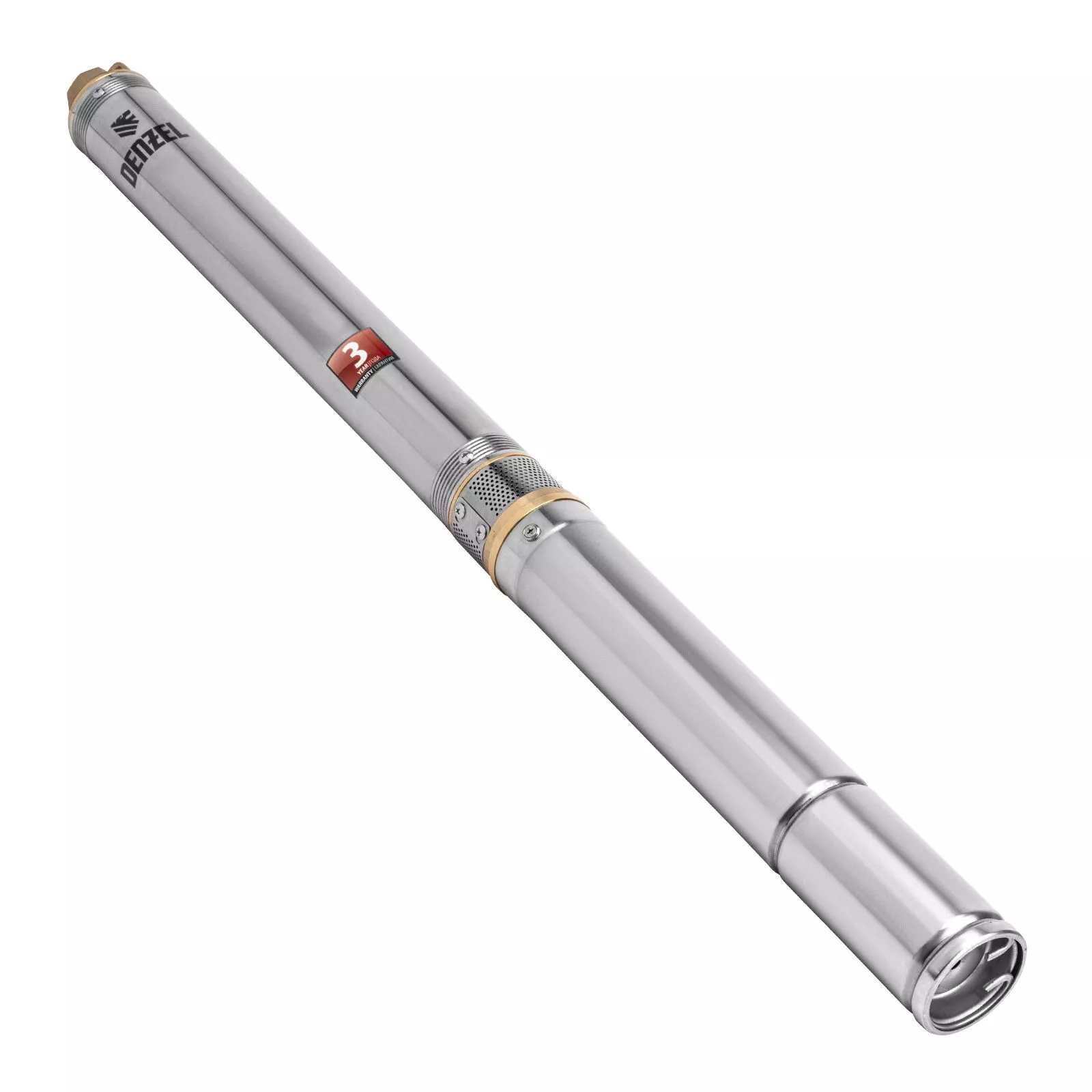 Скважинный насос DWC-3-60, центробежный, диаметр 3", 800 Вт, 3300 л/ч, напор 60 м Denzel