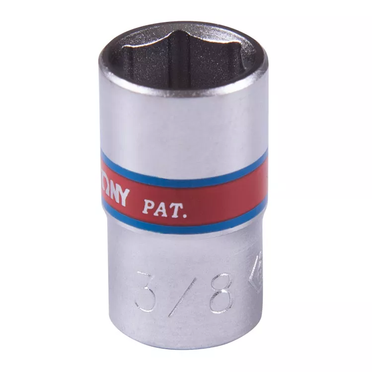 Головка торцевая стандартная шестигранная 1/4", 3/8", дюймовая KING TONY 233512S