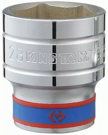 Головка торцевая стандартная шестигранная 1/2", 38 мм KING TONY 433538M