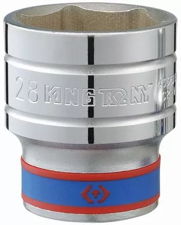 Головка торцевая стандартная шестигранная 1/2", 32 мм KING TONY 433532M