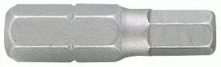 Вставка (бита) торцевая 1/4", Hex, 5 мм, L = 25 мм KING TONY 102505H