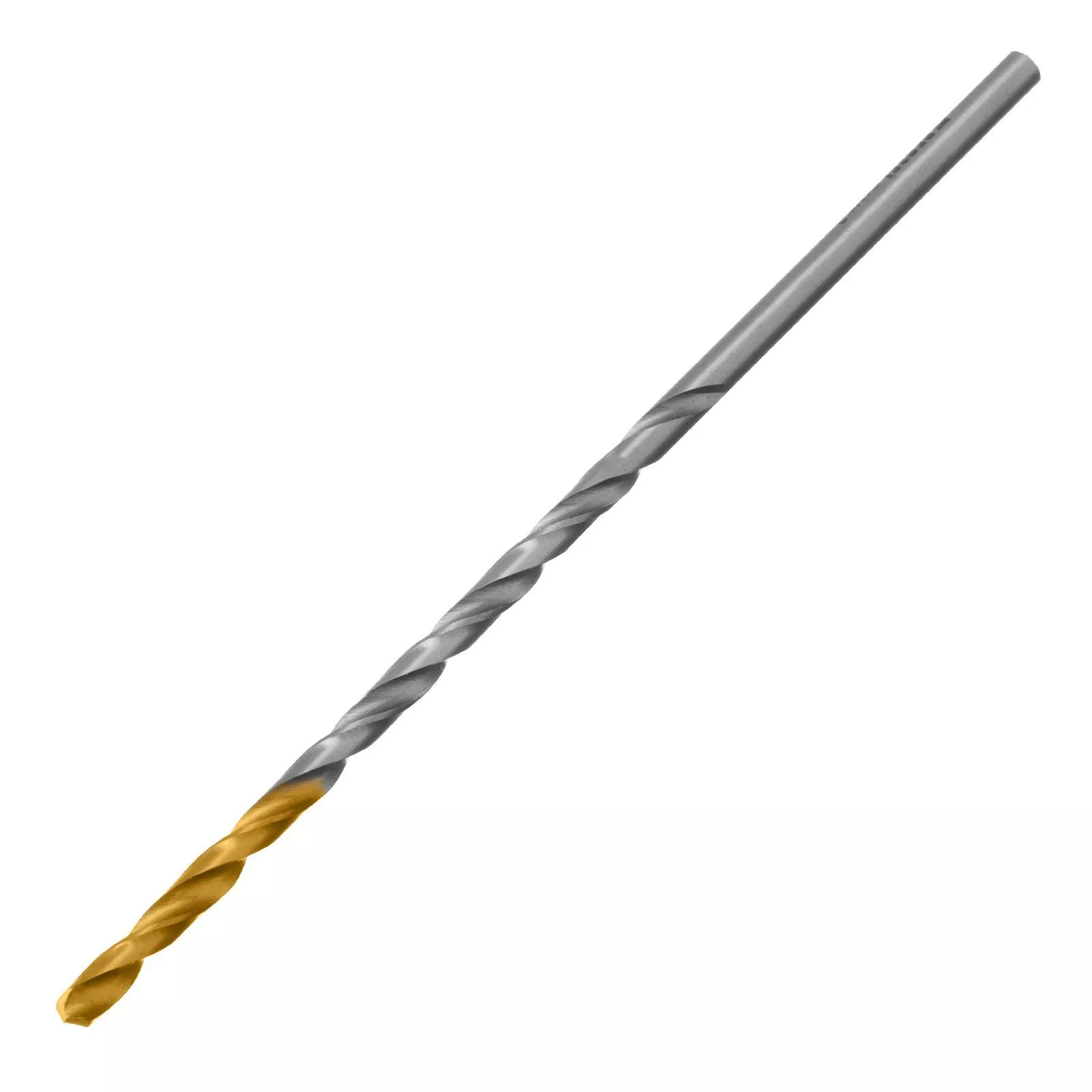 Сверло спиральное по металлу 3 х 100 мм, Р6М5, Golden Tip, удлиненное, 2шт. Denzel