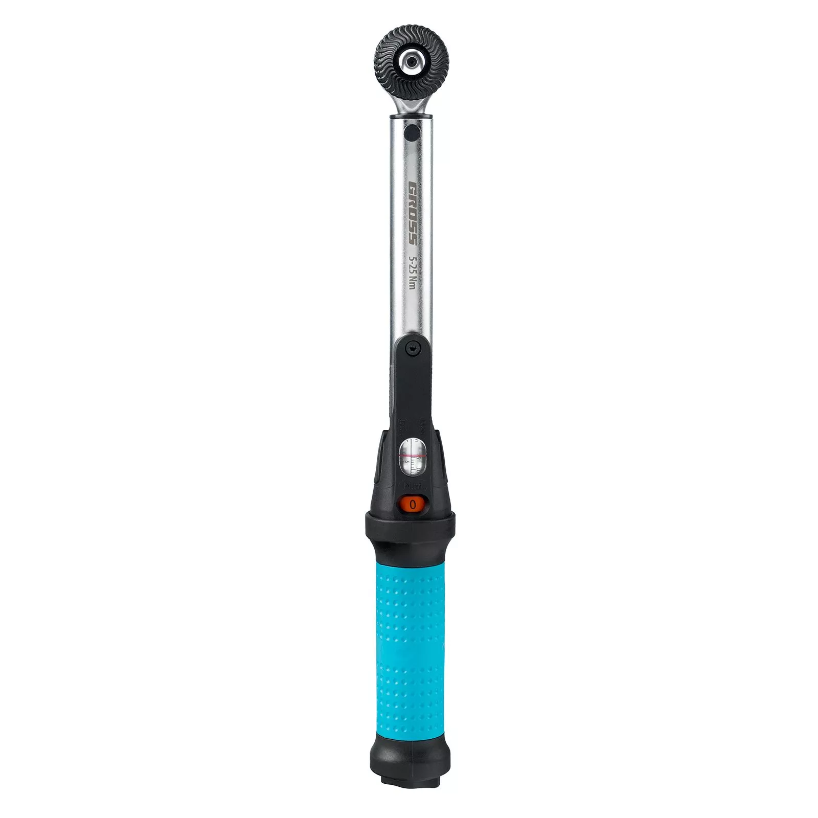 Ключ динамометрический, 5-25 Нм, 1/4", CrV  Gross