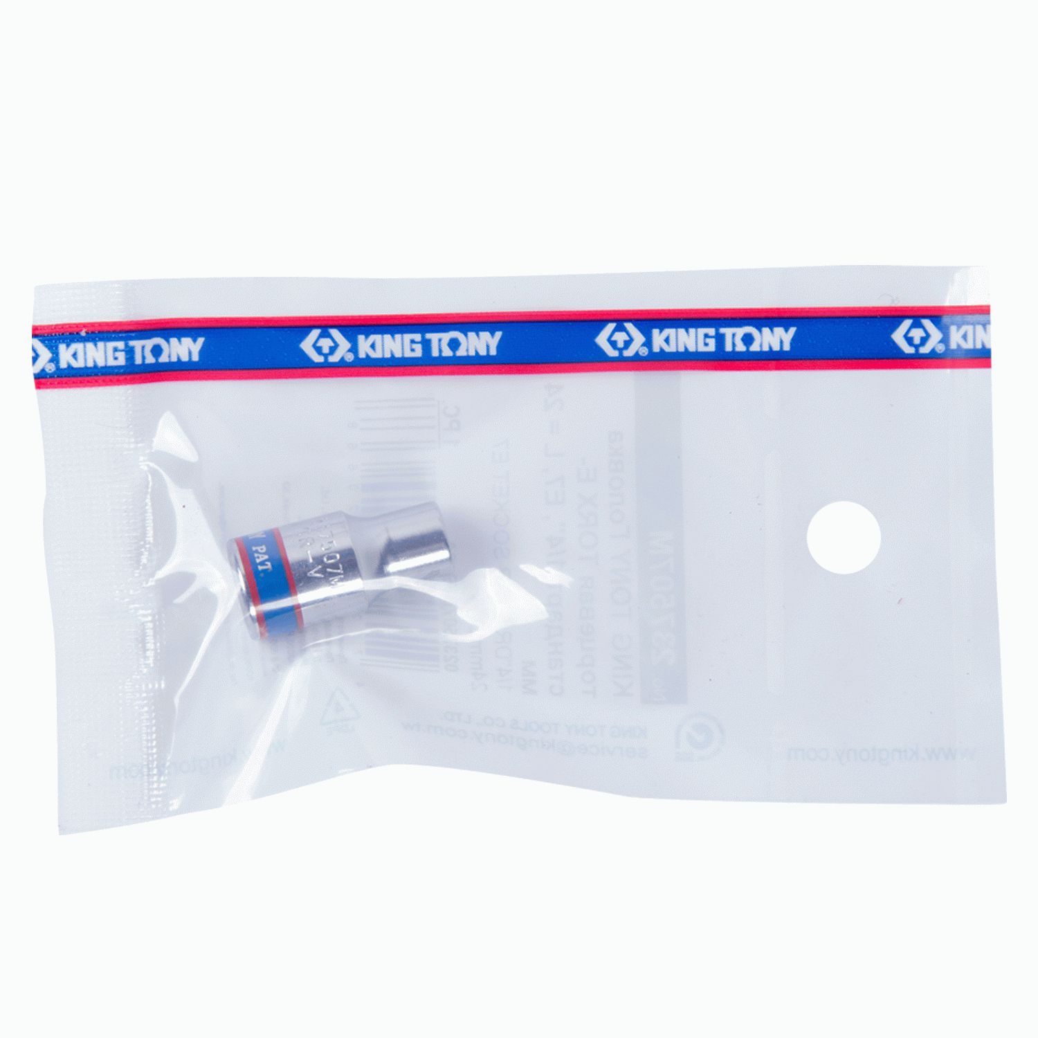 Головка торцевая TORX Е-стандарт 1/4", E7, L = 24 мм KING TONY 237507M