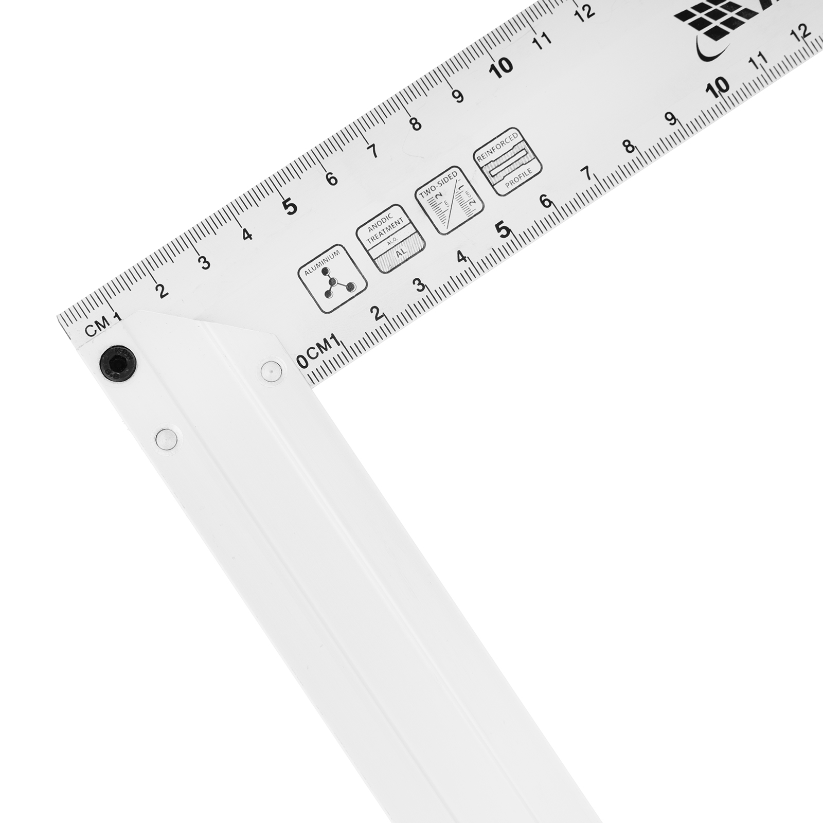 Угольник, 300 мм, алюминиевый, литой Matrix