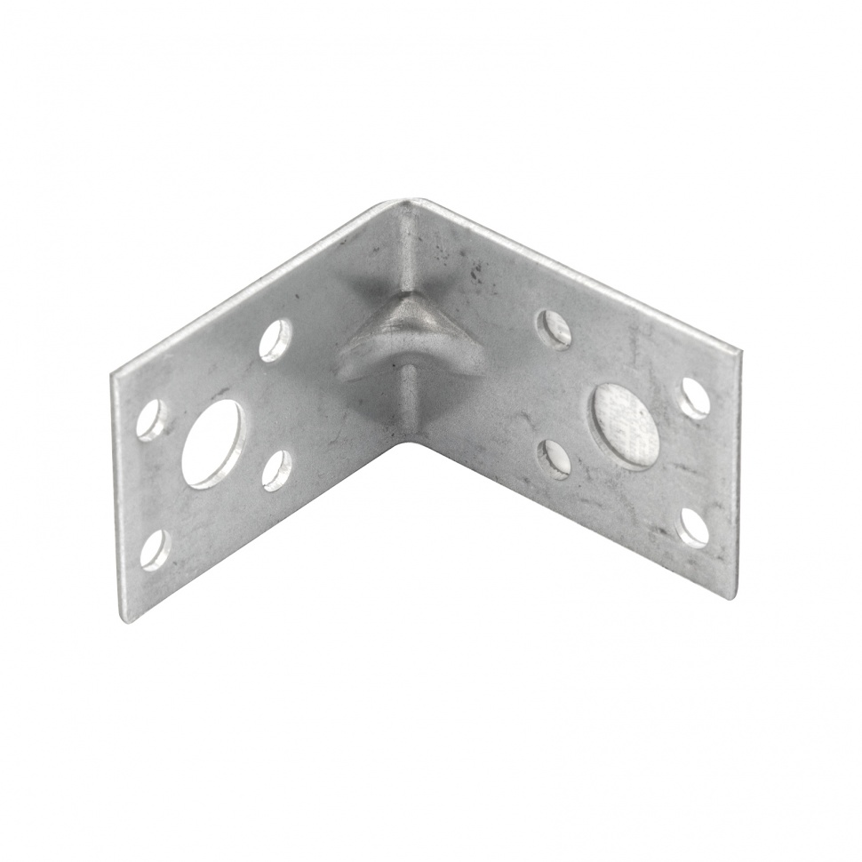 Крепежный уголок усиленный 1.7 мм, KUU 50 x 50 x 35 мм Сибртех