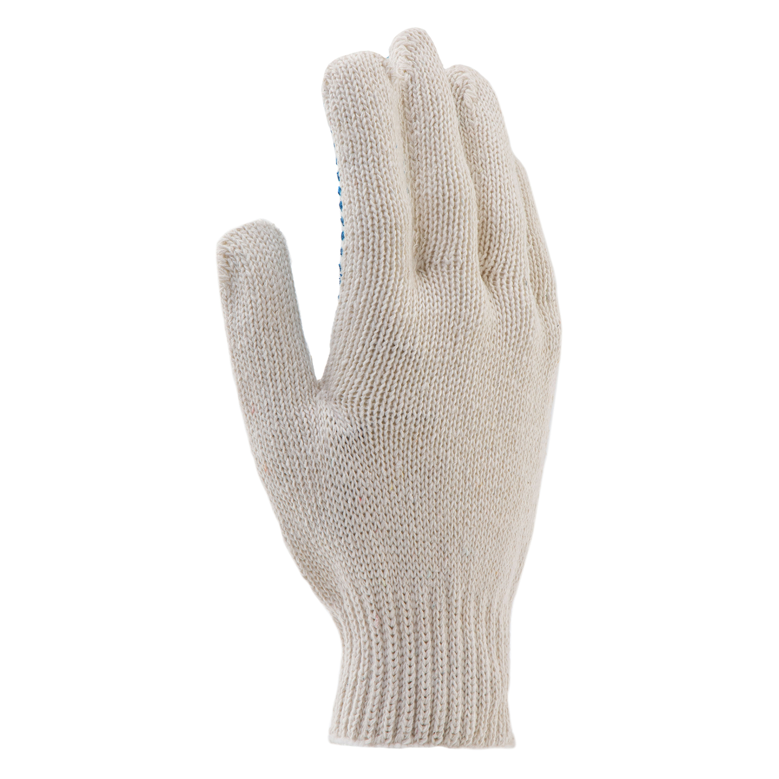 Перчатки х/б, ПВХ покрытие, "Точка", 7 класс Сибртех