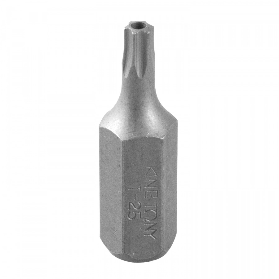 Вставка (бита) торцевая 10 мм, Torx, Т20, L = 36 мм, с отверстием KING TONY 163620U