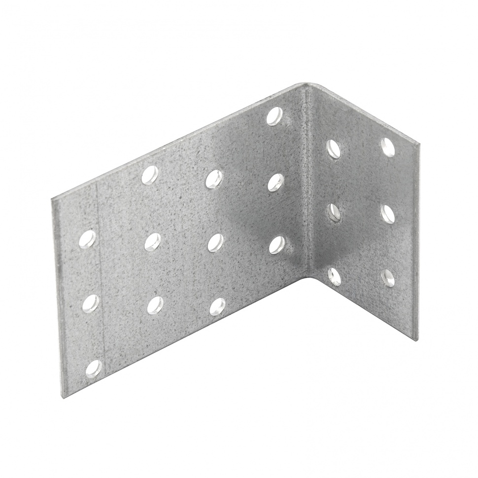 Крепежный уголок анкерный 1.7 мм, KUL 40 х 80 х 60 мм Сибртех