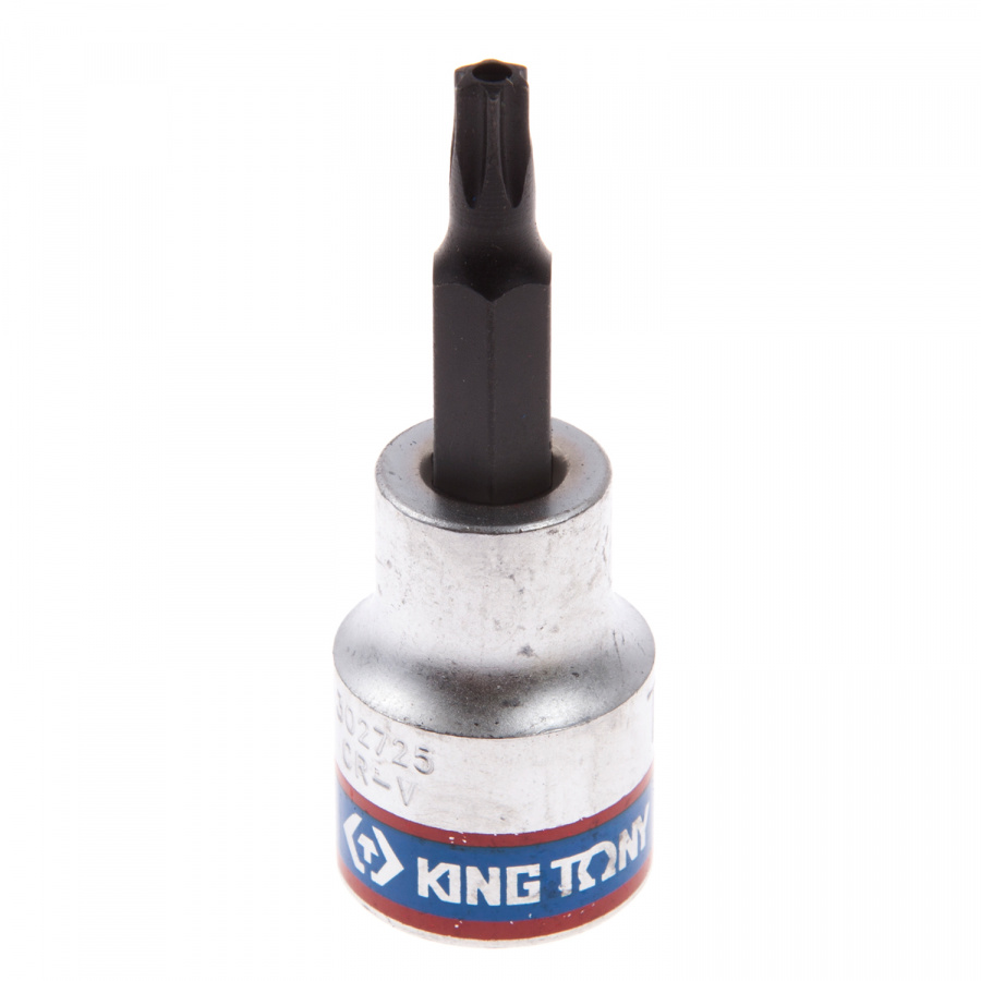 Насадка (бита) торцевая 3/8", Torx, T25, L = 50 мм, с отверстием KING TONY 302725