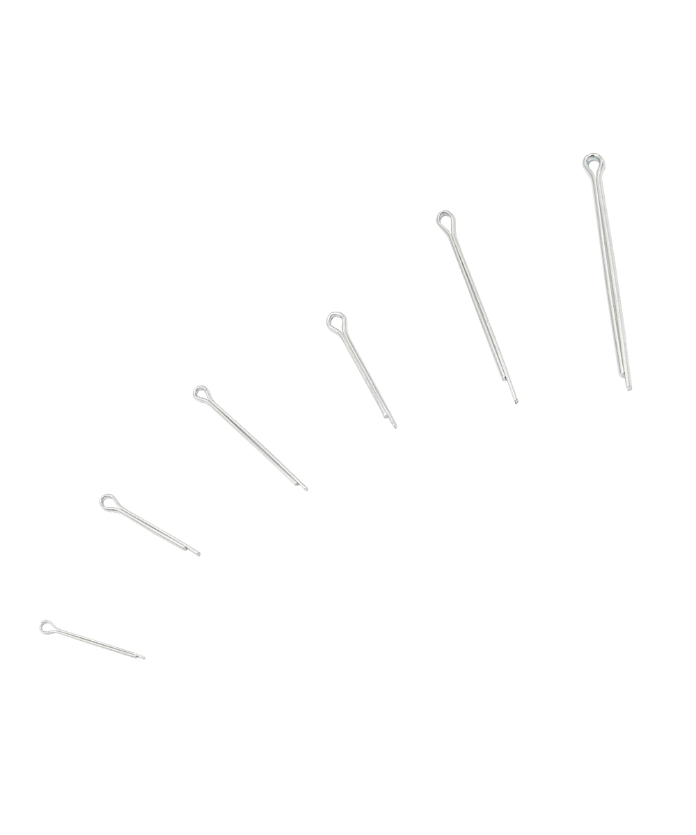 Набор шплинтов, S головки х L, 555 шт, KOVOLT