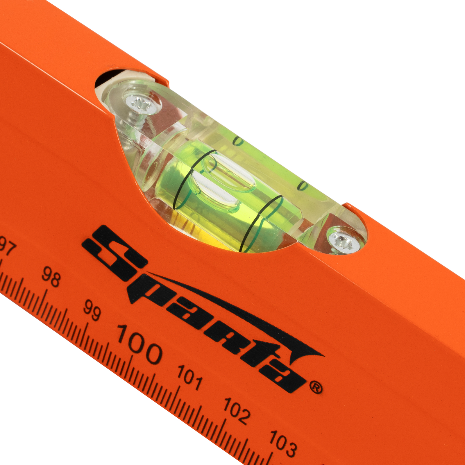 Уровень алюминиевый, 2000 мм, 3 глазка, желтый, линейка Sparta