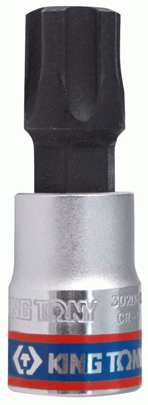 Насадка (бита) торцевая 3/8", Torx plus, IPR55, L = 50 мм KING TONY 302D55
