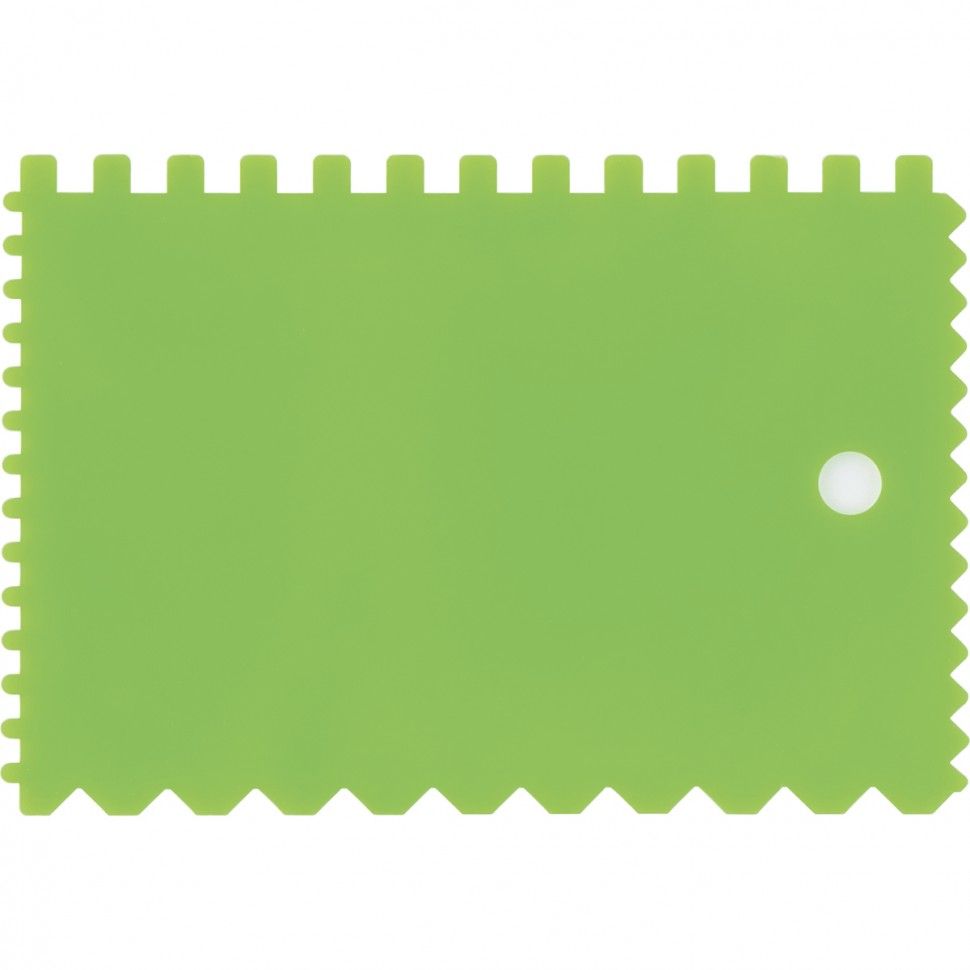 Шпатель для клея, пластмассовый, 90 х 130 мм, зубчатый Сибртех