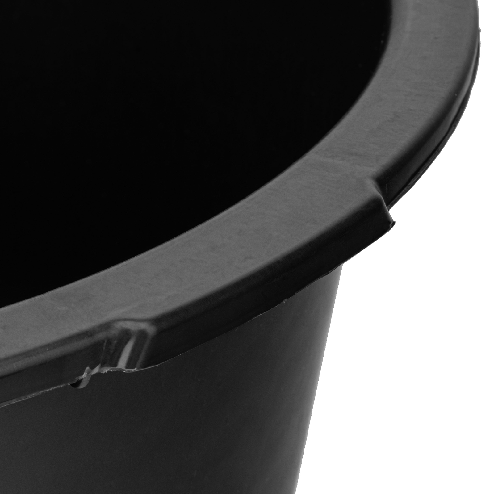 Таз круглый строительный, черный, 30 л, Сибртех