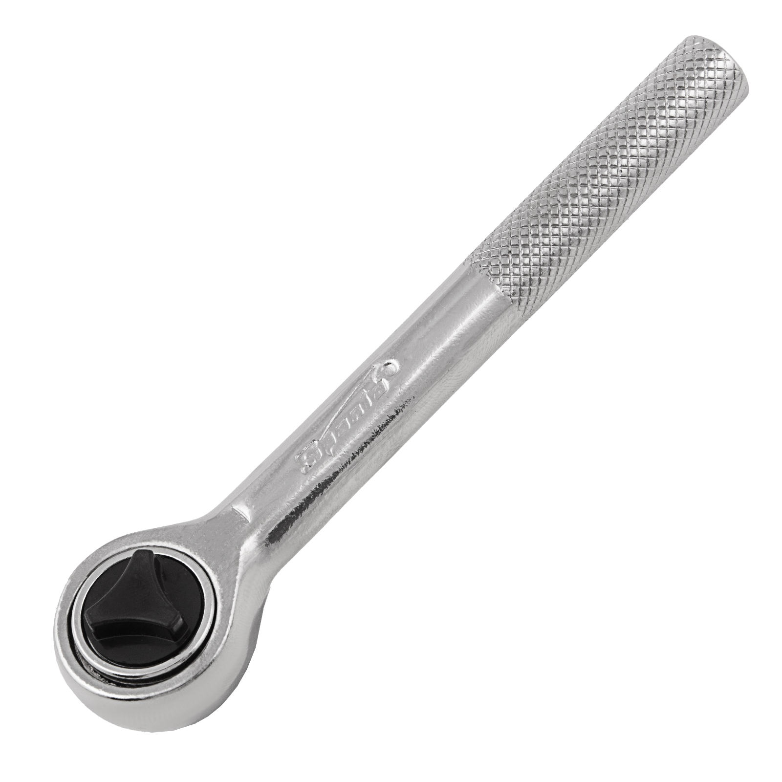 Ключ-трещотка 1/4", 45 зубьев, с переключателем, хром Sparta