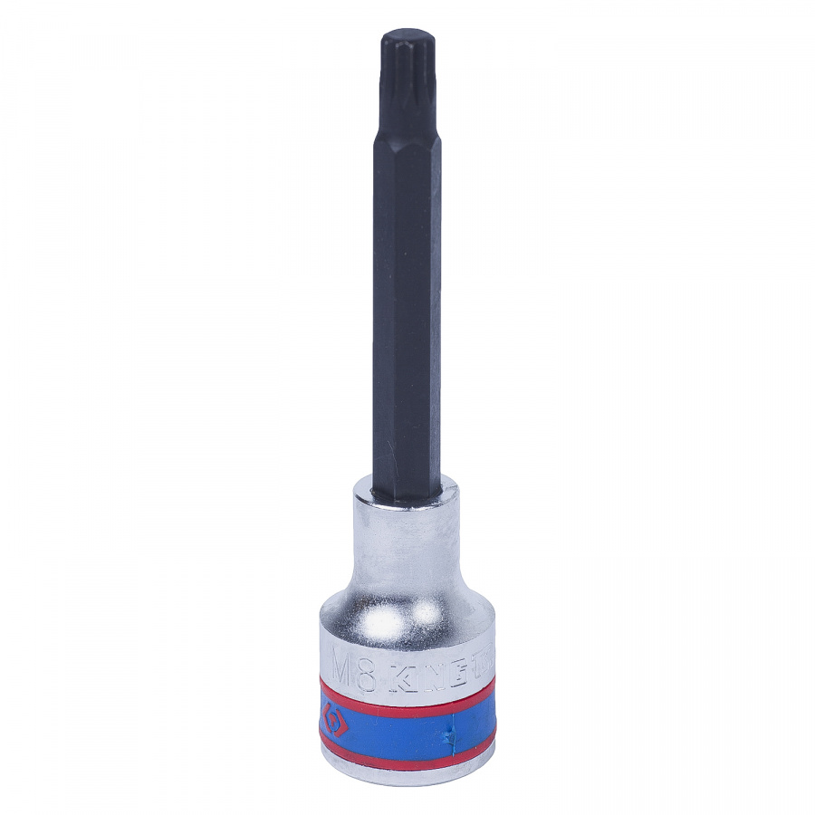 Насадка (бита) торцевая 1/2", Spline, M8, L = 100 мм KING TONY 404608