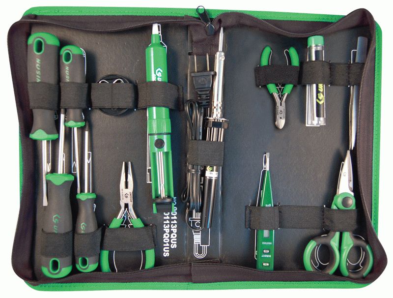 Набор инструментов электрика, 13 предметов UNISON 90113PQ01US