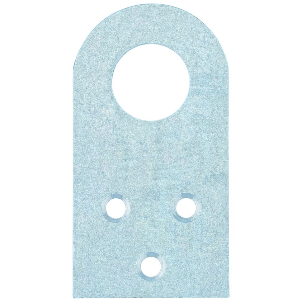 Проушина прямая, 2 мм, 70 х 30 мм, цинк Сибртех