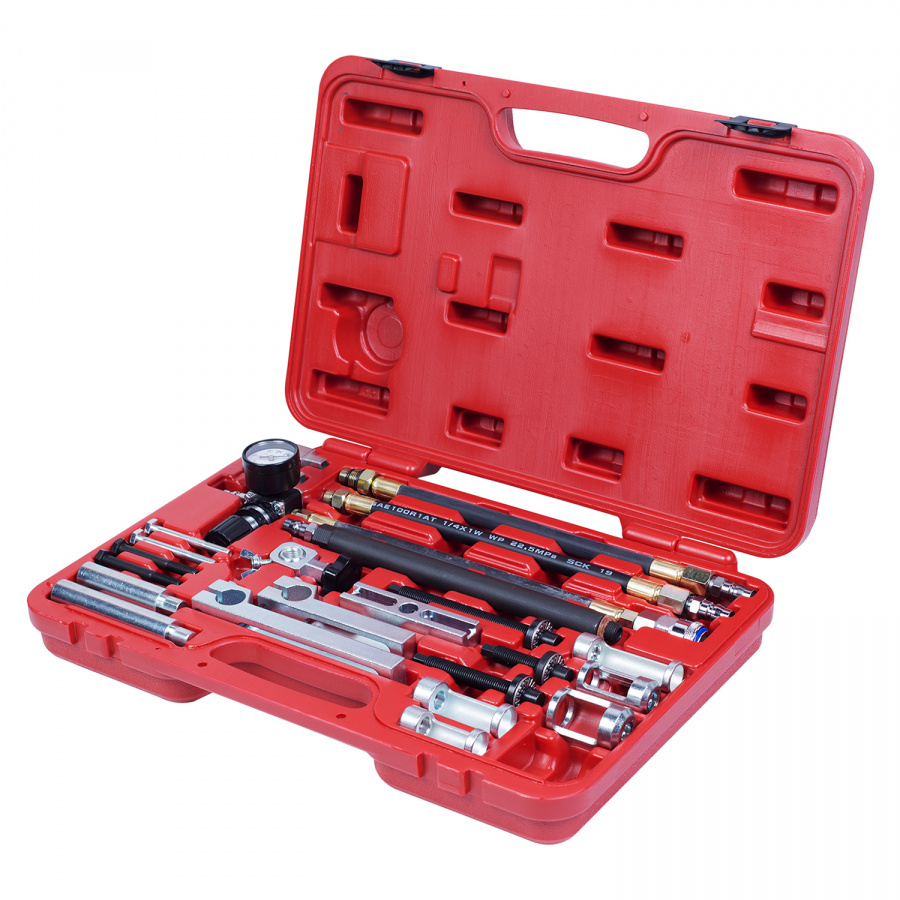 Рассухариватель клапанов универсальный, кейс, 24 предмета МАСТАК 103-14024C