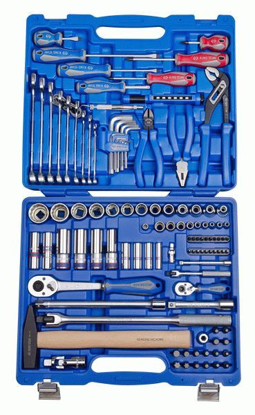 Набор инструментов универсальный, 110 предметов KING TONY P7010MR