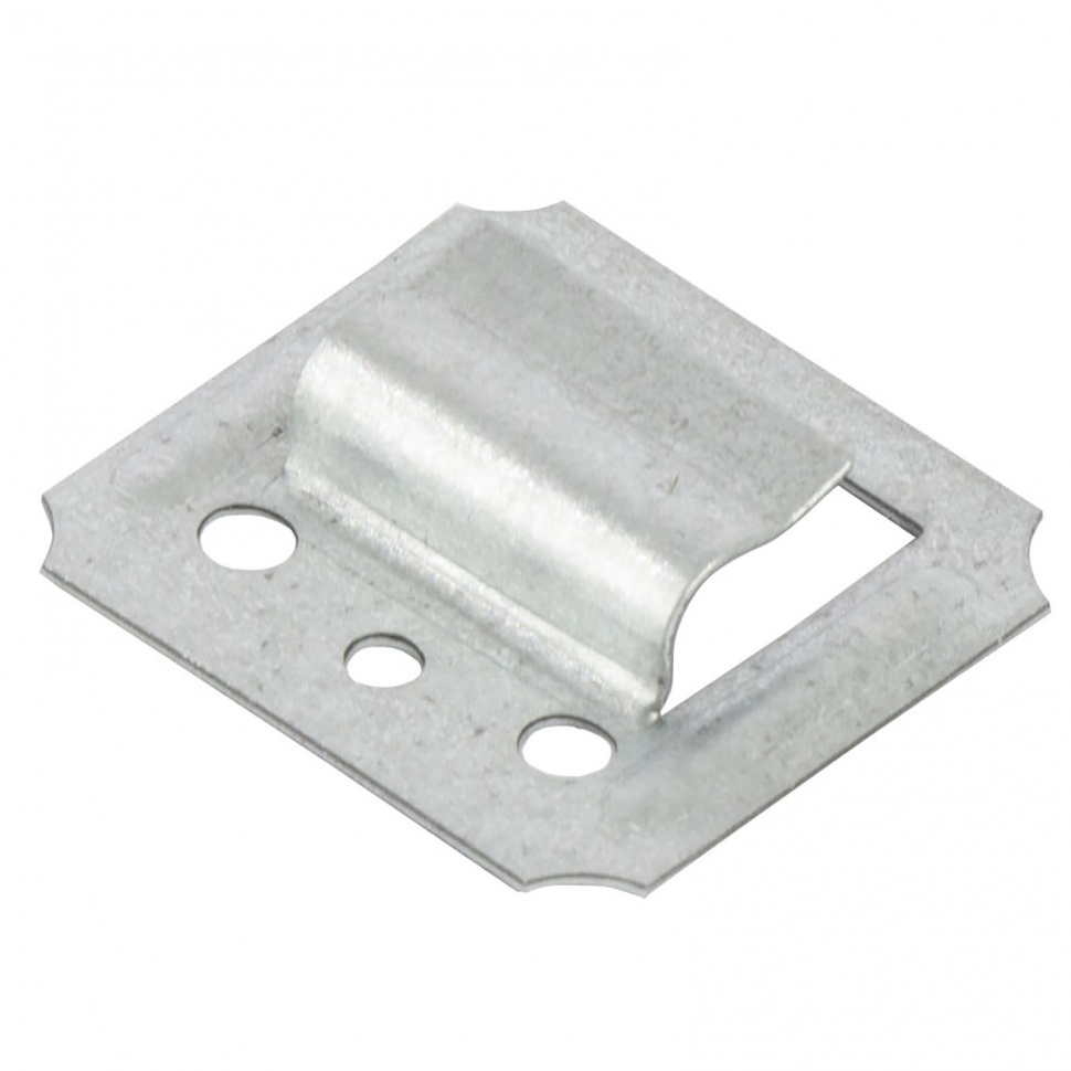 Кляймер №3, оцинкованный с гвоздями, 100 шт Сибртех