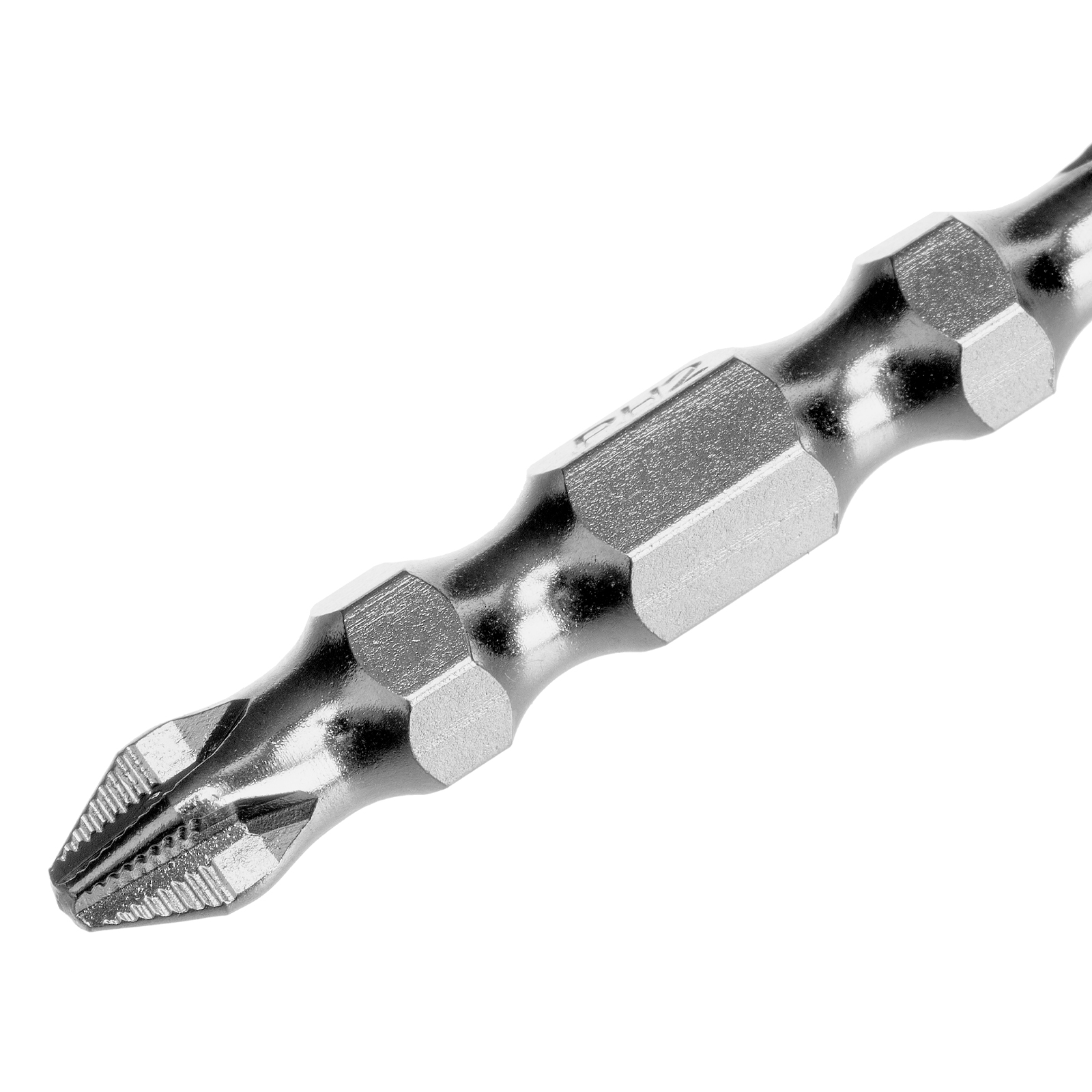 Набор бит двухстор., PH2-PH1х45мм, PZ2-PZ1х45мм, сталь S2, 2 шт. Gross