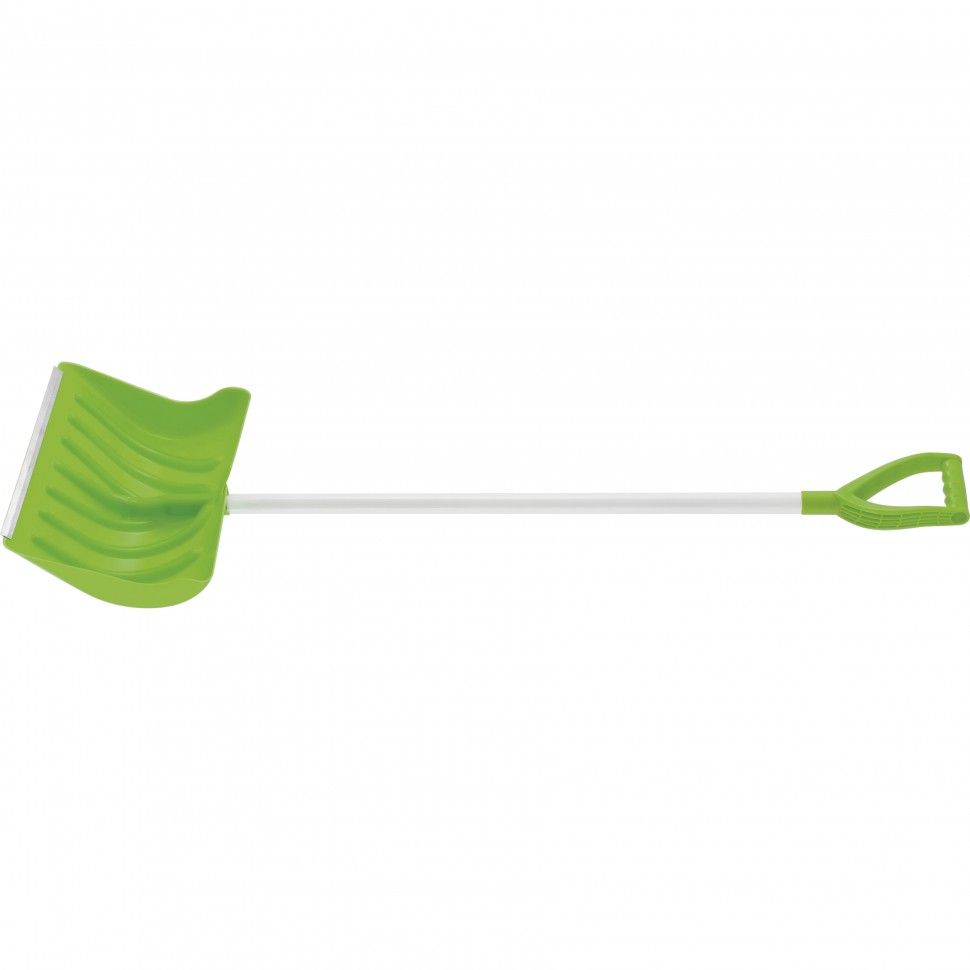 Лопата для уборки снега пластиковая Profi, 500 х 330 х 1340 мм, стальной черенок, Россия, Сибртех