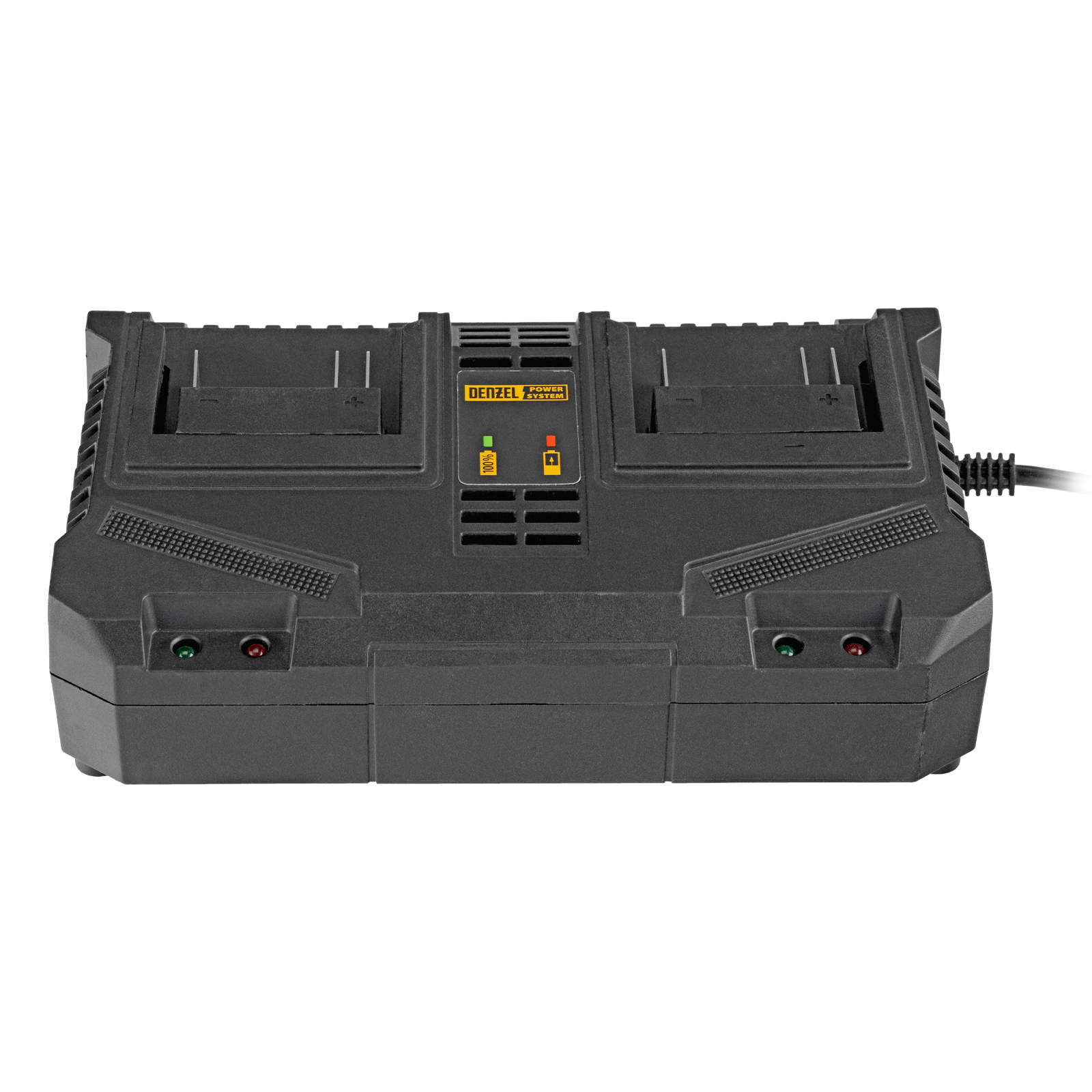 Устройство зарядное для аккумуляторов двухпортовое BCH-20-4.0x2, Li-Ion, 20 В, 4.0 А Denzel