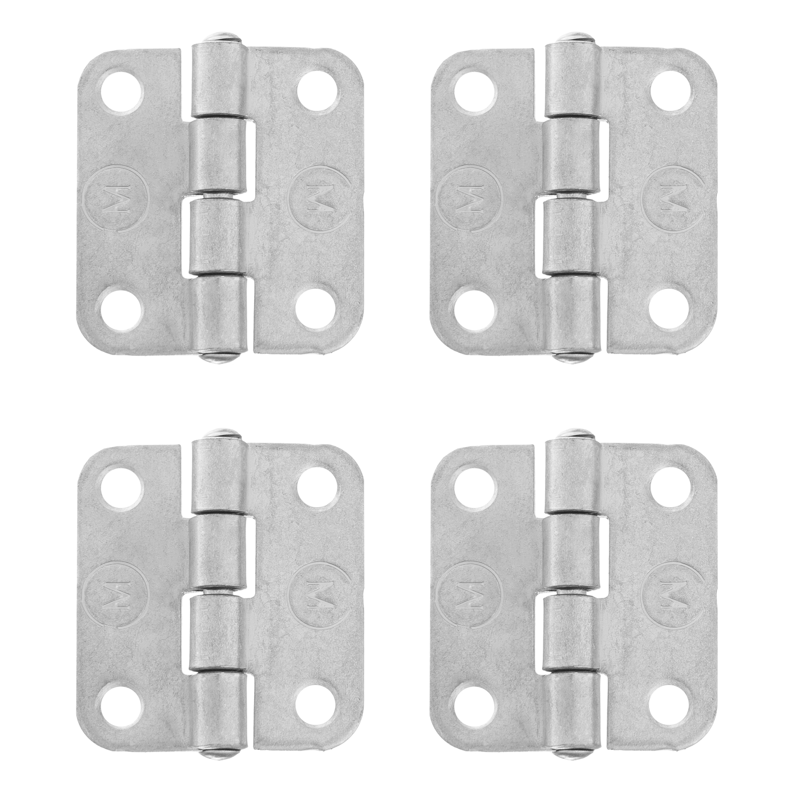 Петля накладная ПН5-40, цинк, 4 шт, (Металлист)