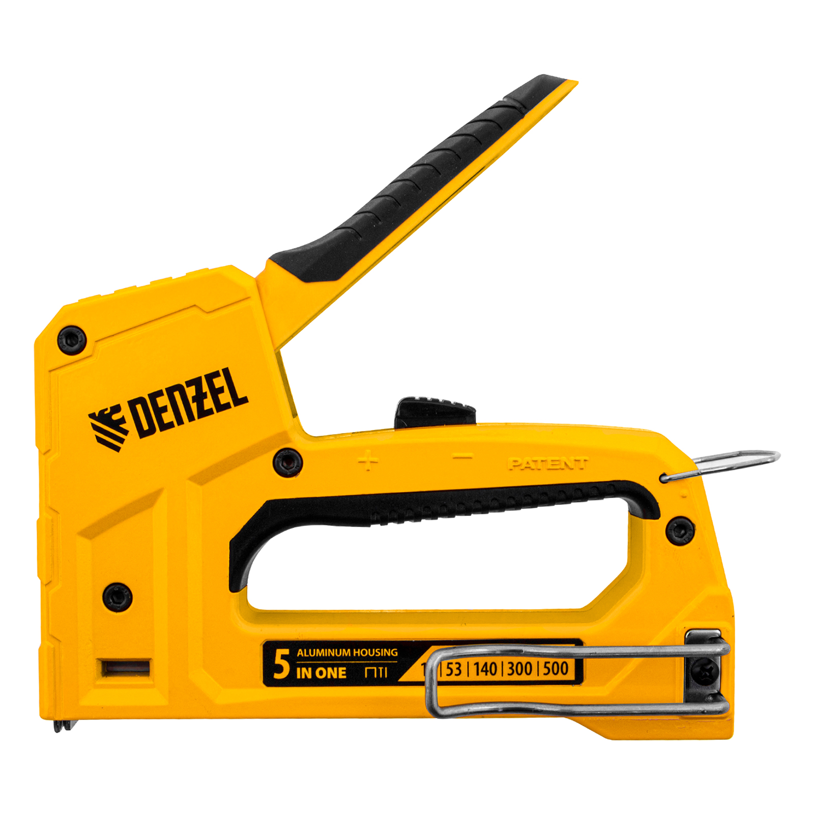 Степлер мебельный, тип 53 и 13, 6-14мм, тип 140, 10-14мм, тип 300, 15мм, тип 500, 15мм Denzel