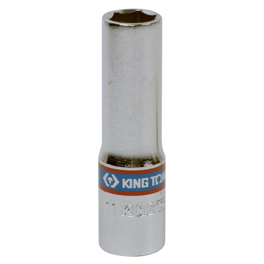 Головка торцевая глубокая шестигранная 3/8", 11 мм KING TONY 323511M