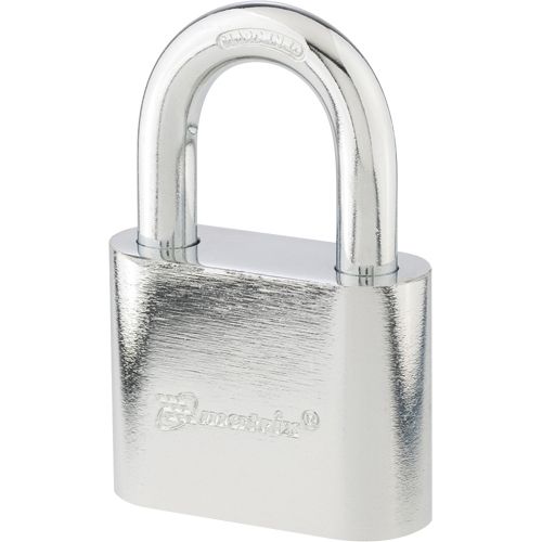 Замок навесной, хромированное покрытие 70 мм Matrix