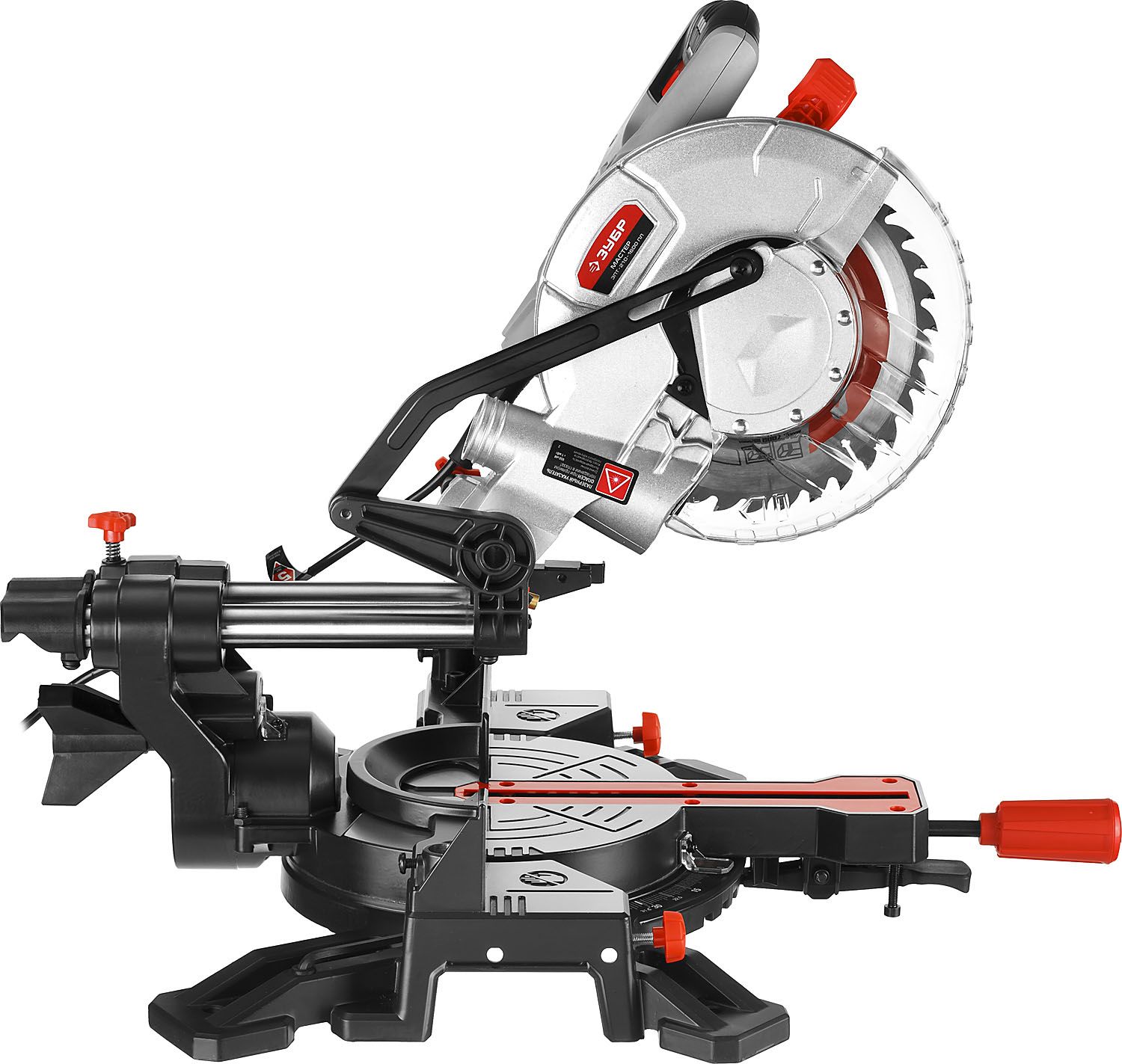 ЗУБР  ЗПТ-210-1600 ПЛ пила торцовочная с протяжкой, d 210 х 30 мм, 1600 Вт