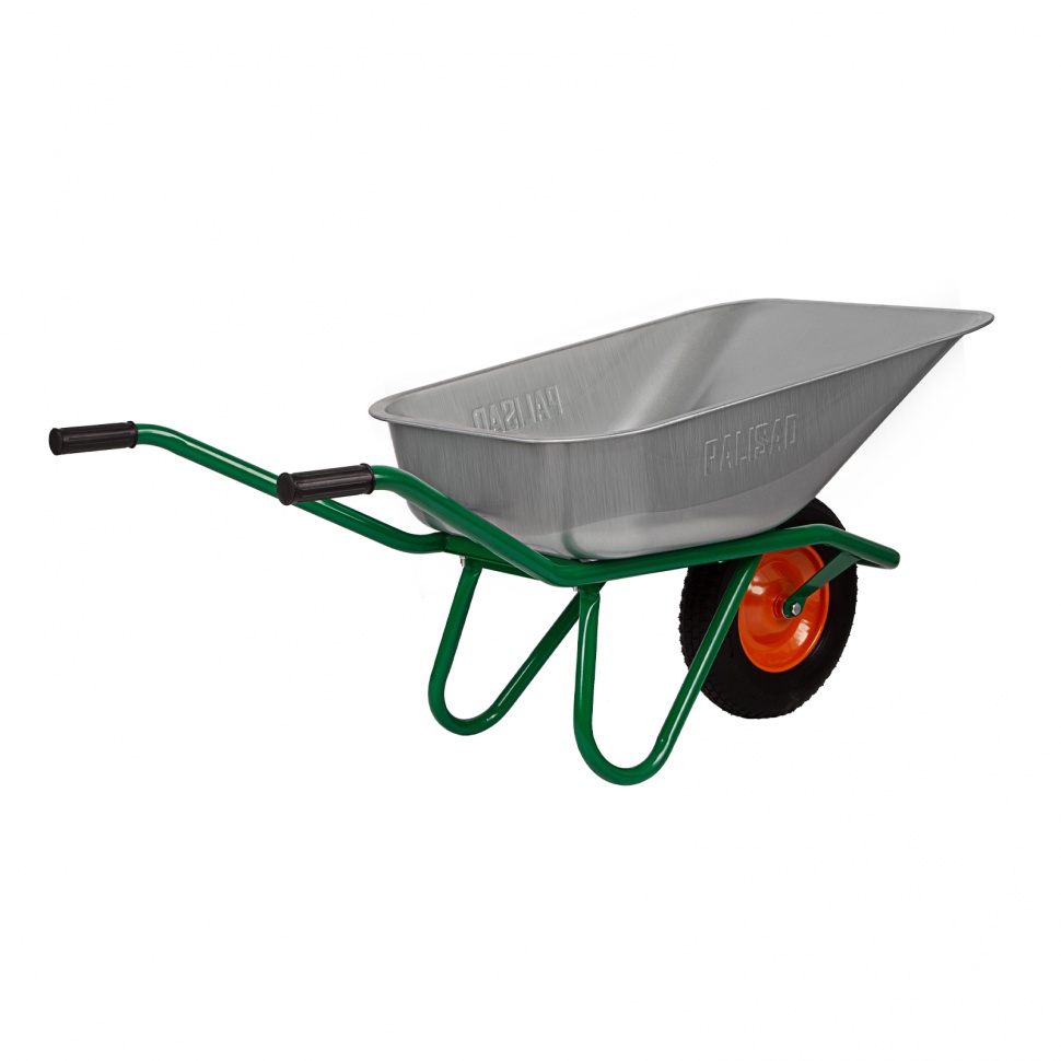 Тачка садово-строительная, усиленная, грузоподъемность 200 кг, объем 90 л