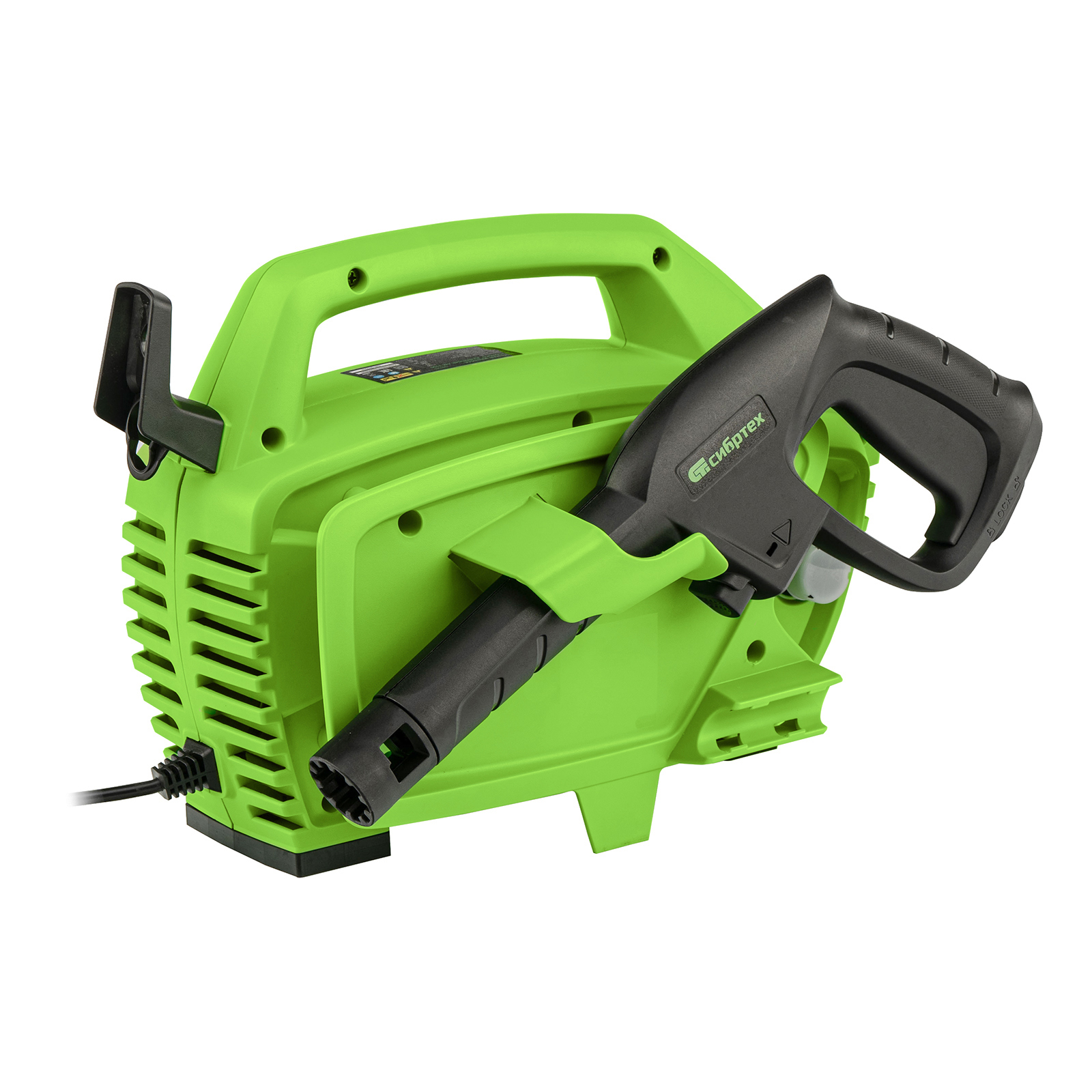 Моечная машина высокого давления АМ-1100, 1100 Вт, 90 бар, 280 л/ч, переносная Сибртех