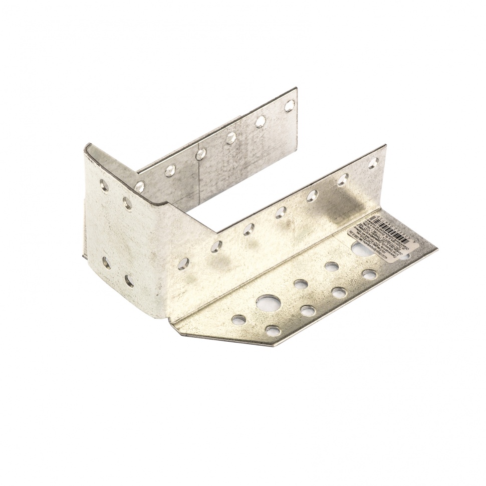 Опора бруса раскрытая, 2 мм, OBR R-50 х 140 х 76 мм, цинк Сибртех