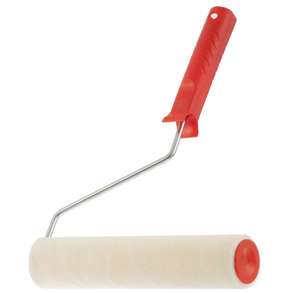 Валик "Велюр" Pro, 250 мм, ворс 4 мм, D 48 мм, D ручки 6 мм, шерсть 50%, полиакрил 50% MTX