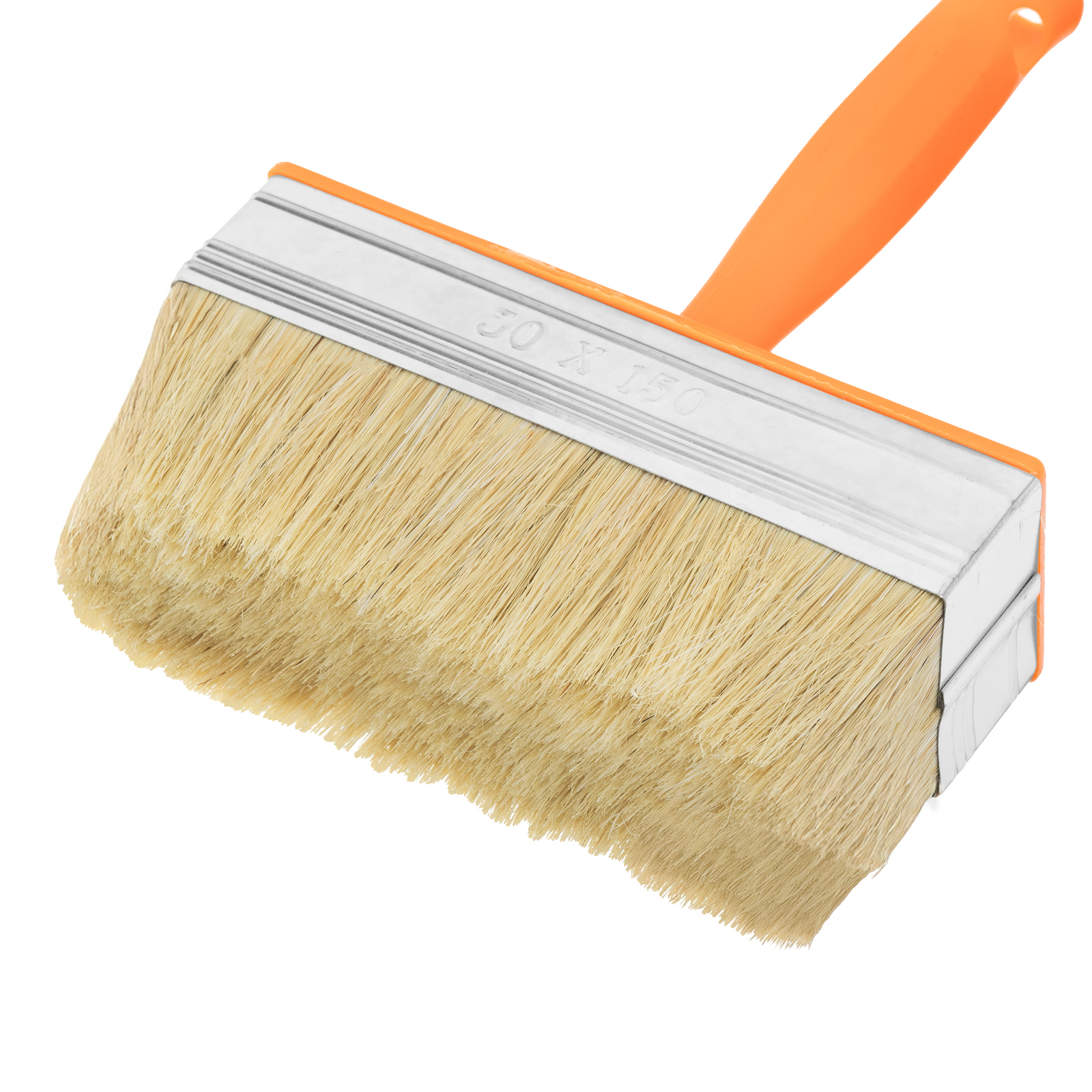 Кисть-ракля, 50х150 мм, натуральная щетина, пластмассовый корпус, пластмассовая ручка Sparta