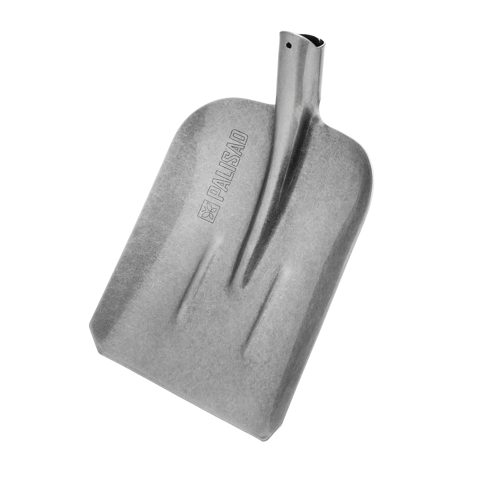 Лопата совковая, 235х285, ребра жесткости, рессорная сталь, 0,9 кг, без черенка, LUXE// Palisad