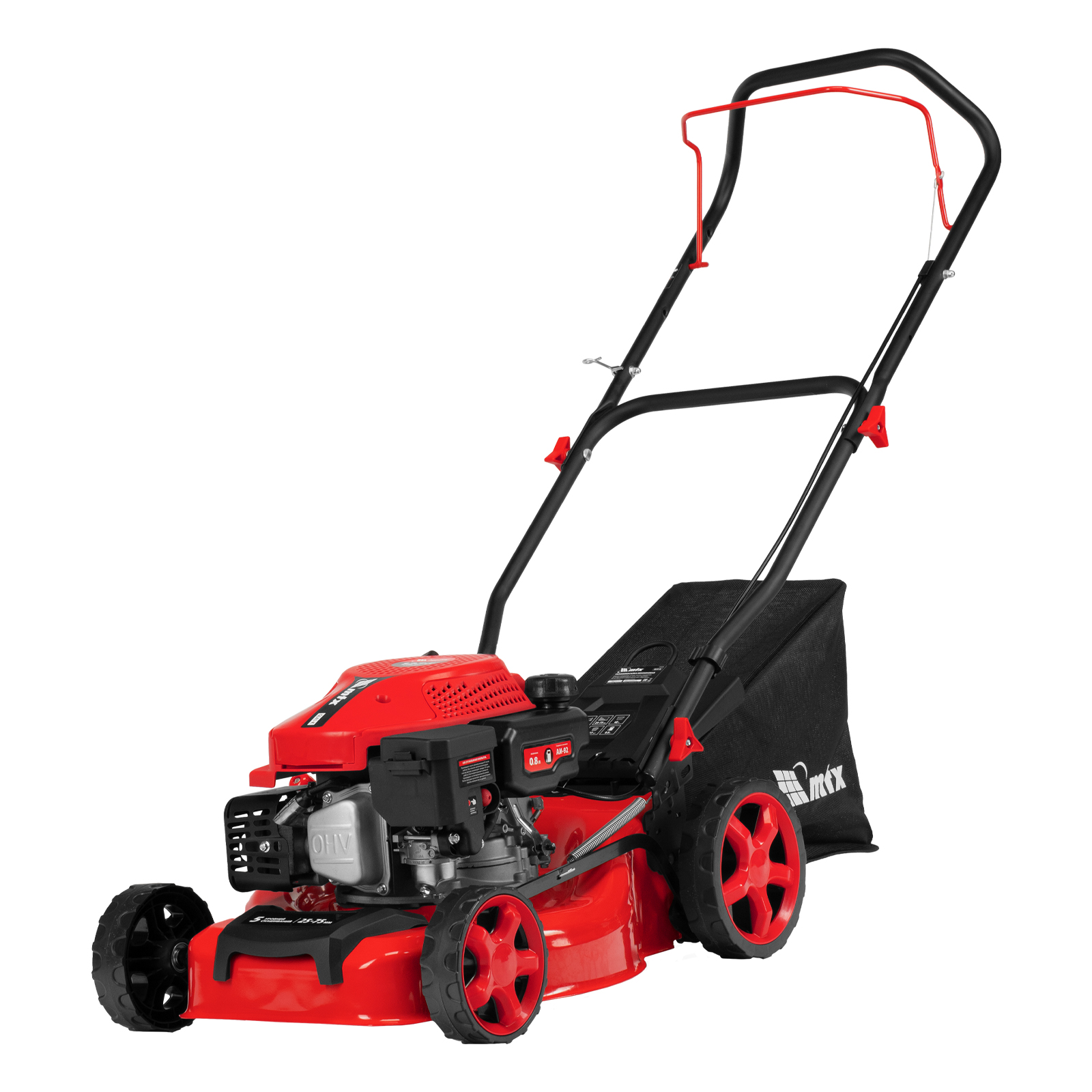 Газонокосилка бензиновая GL41-K, 127 см3, 41 см, 40 л MTX