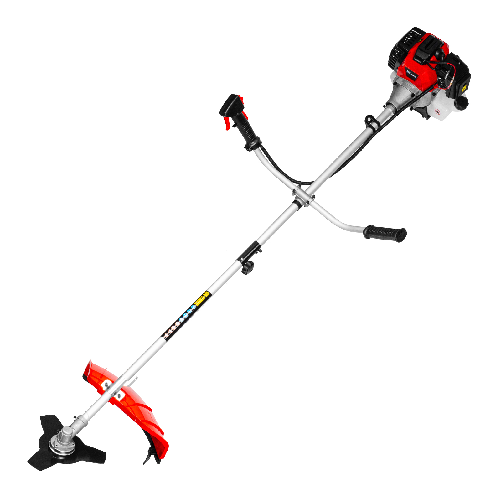 Триммер бензиновый MT-52S, 52 см³, разъемная штанга, состоит из 2 частей MTX