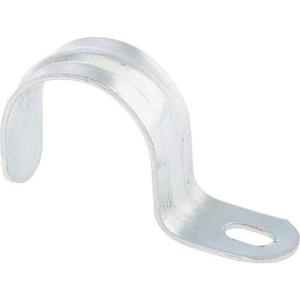 Скоба металлическая однолапковая, 31 мм, 50 шт Сибртех