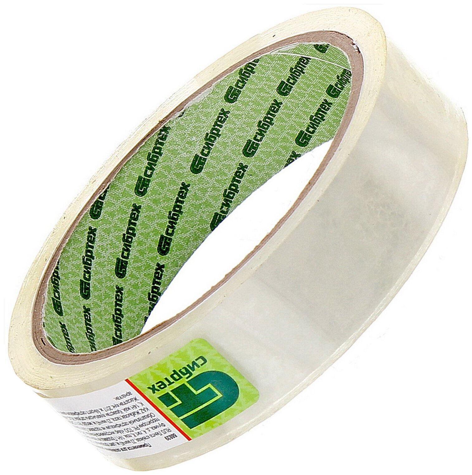 Клейкая лента, 23 мм х 40 м, цвет прозрачный Сибртех