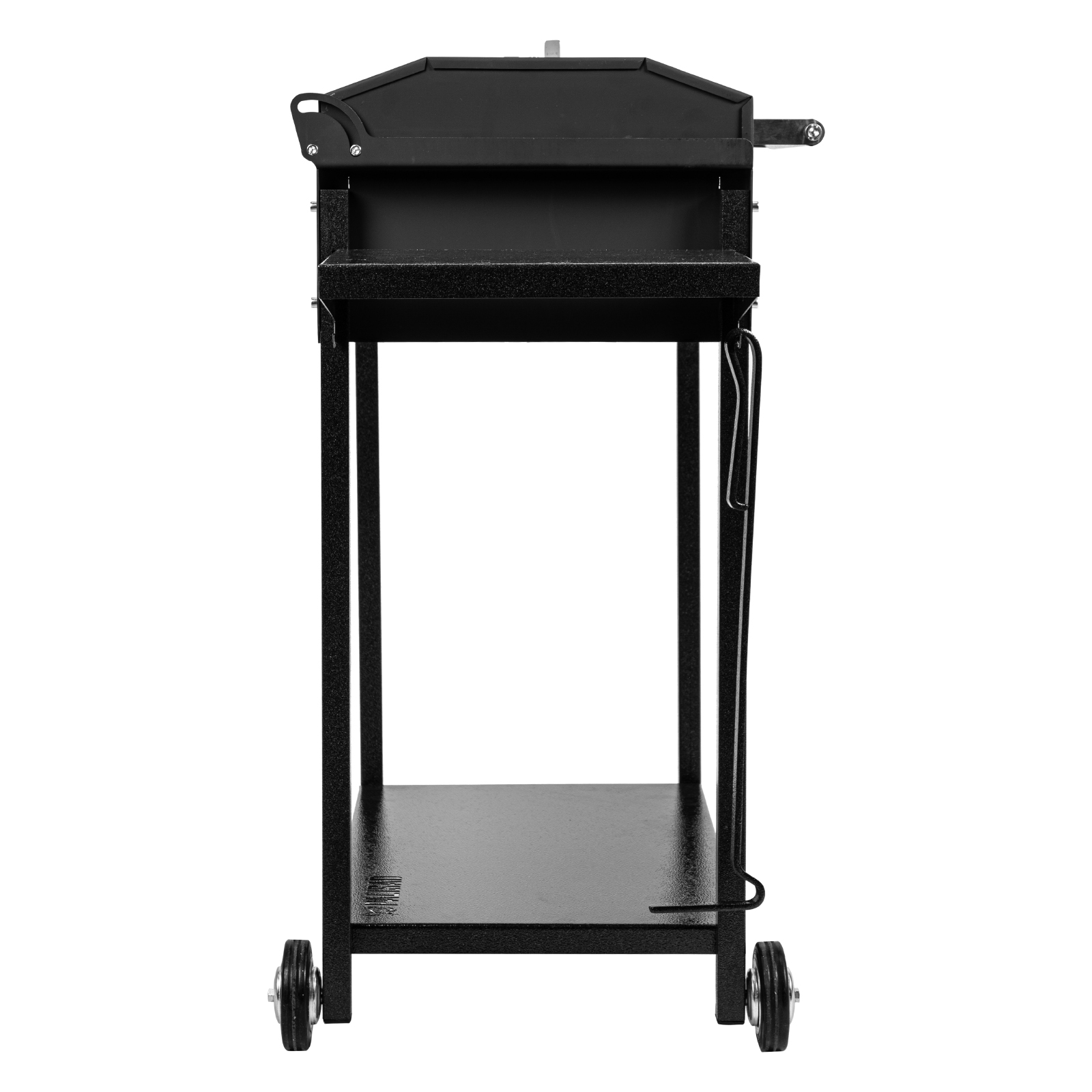 Мангал сварной на колесах, 662 х 390 х 152/805 мм, сталь 2 мм, кочерга в комплекте, Camping Palisad